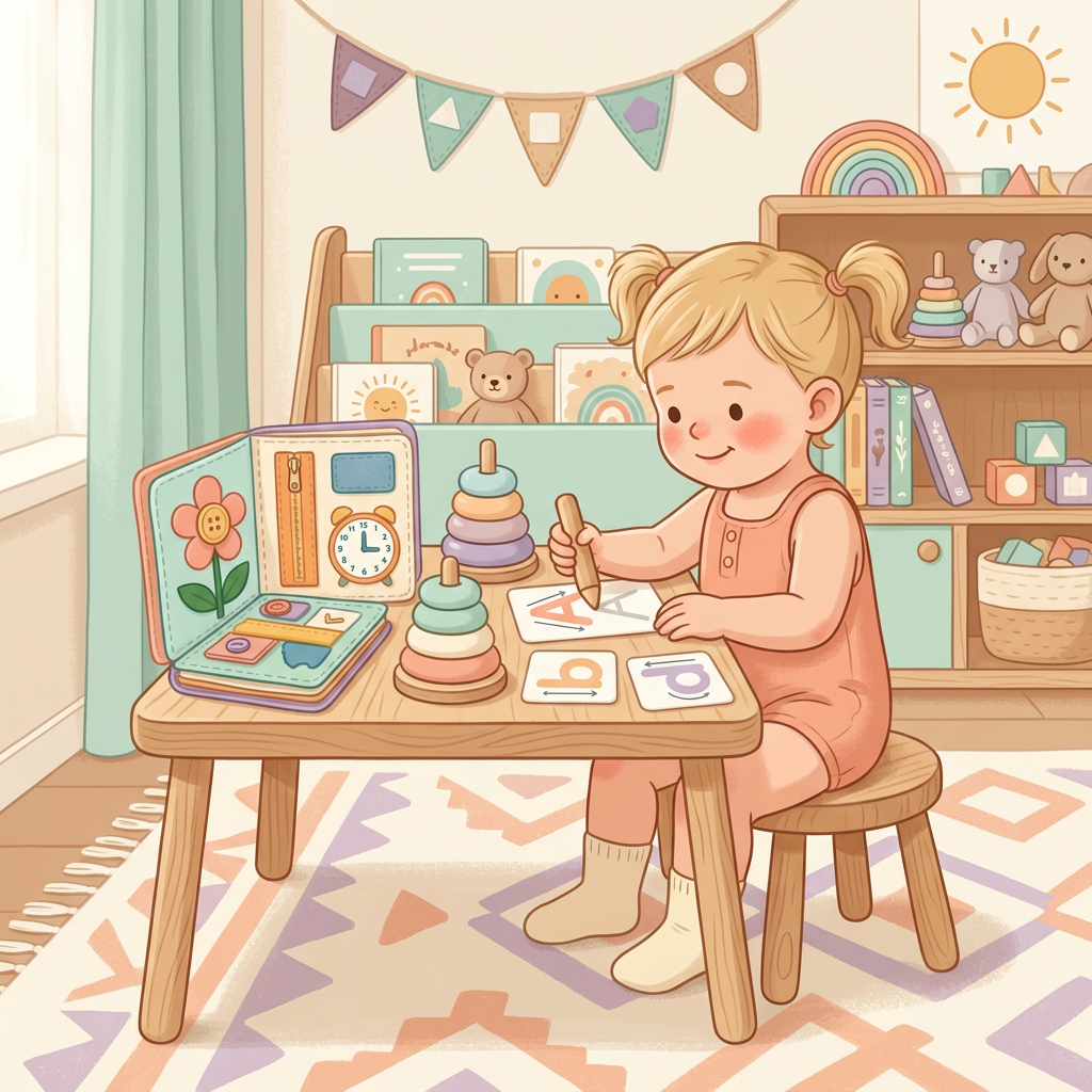 Why We Chose It: Montessori Busy Book for Toddlers