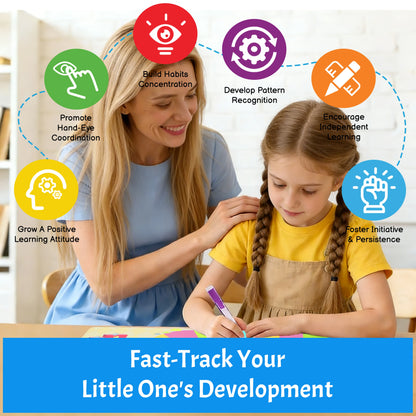 Montessori Busy Book for Toddlers – Preschool Learning Activities