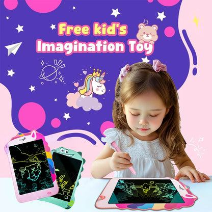 Kids LCD Writing Tablet – 8.5" Colorful Doodle & Drawing Board